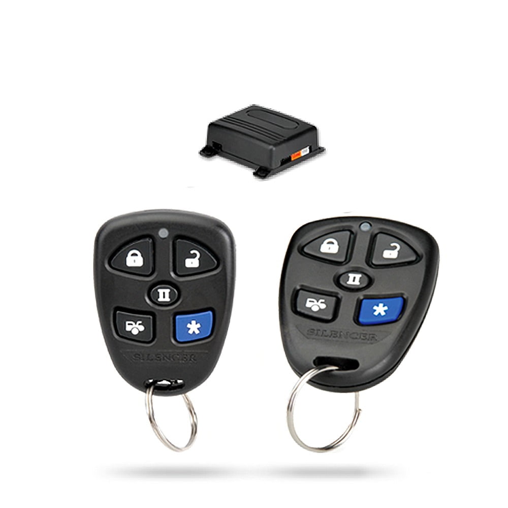 Silencer SL2 1Way 2 Channel Car Alarm Security Remote w/ Keyless