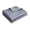 Blue, variant on Retro Solid-Color Quilted Summer Lightweight Quilt, Reversible Microfiber Quilt with Imperial Style, Comfortable and Cool Air-Conditioning Quilt, Suitable for All Seasons,Champagne-colored,100x150cm