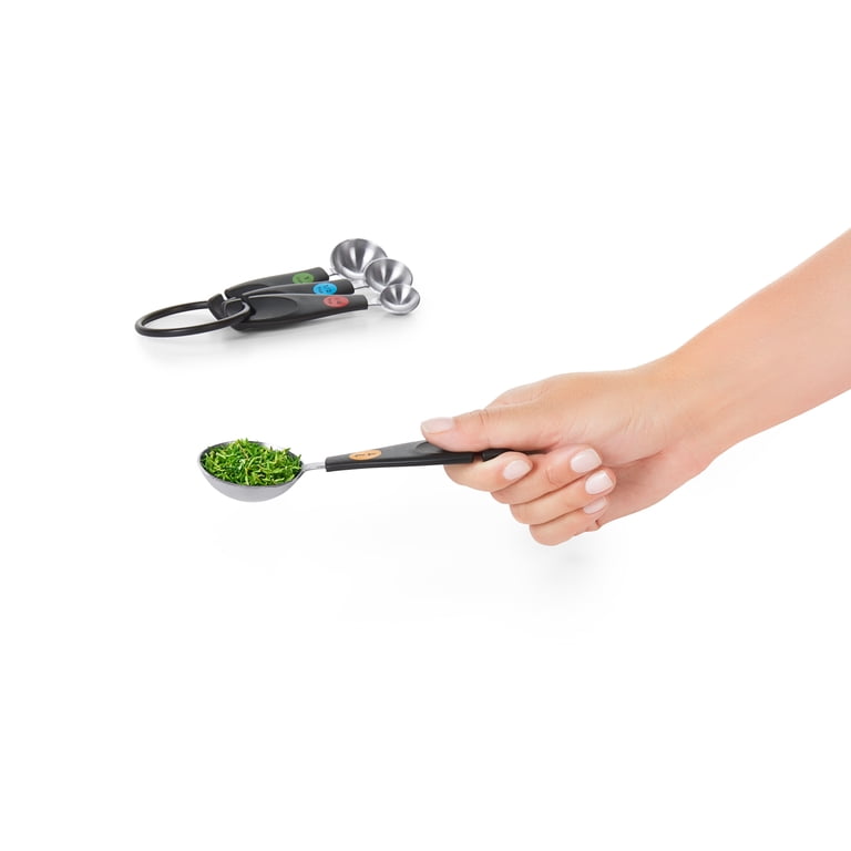OXO Softworks Measuring Spoons, 4-Piece Stainless Steel photo 5