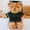 I, variant on EGNMCR Class Of Graduation Plush Stuffed -Bear In Black Cap, 11.8 Inches Graduation Plush Gradua Graduation doll Birthday Gifts for Kids