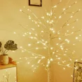thumbnail image 3 of LED Birch Tree Lights Glowing Branch Light Night DIY Xmas Trees Suitable Home Bedroom Wedding Party Christmas Decoration Lamp, 3 of 4