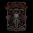 thumbnail image 2 of Marvel Ghost Rider Motorcycle Club Logo T-Shirt-Large, 2 of 2