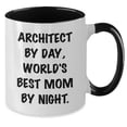 thumbnail image 2 of Amangny Architect Gift for Graduation Quote Two Tone Coffee Mug Inspirational Funny, 2 of 5