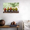 thumbnail image 3 of Kitchen Canvas Wall Art Pear Fruit Food Picture Dining Room Canvas Painting for Home Wall Decor, Pear Fruit Framed Artwork for Kitchen Restaurant Decoration Ready to Hang (12" Hx18 W), 3 of 6