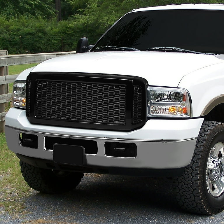 DNA Motoring GRF-OH-017-BK For 2005 to 2007 Ford F250 F350 F450