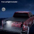 thumbnail image 6 of Truck Bed Tonneau Cover Roll Up W/LED Compatible with Maverick 2022 2023 2024 4.6 ft Box, Soft Roll Up Style, 6 of 6