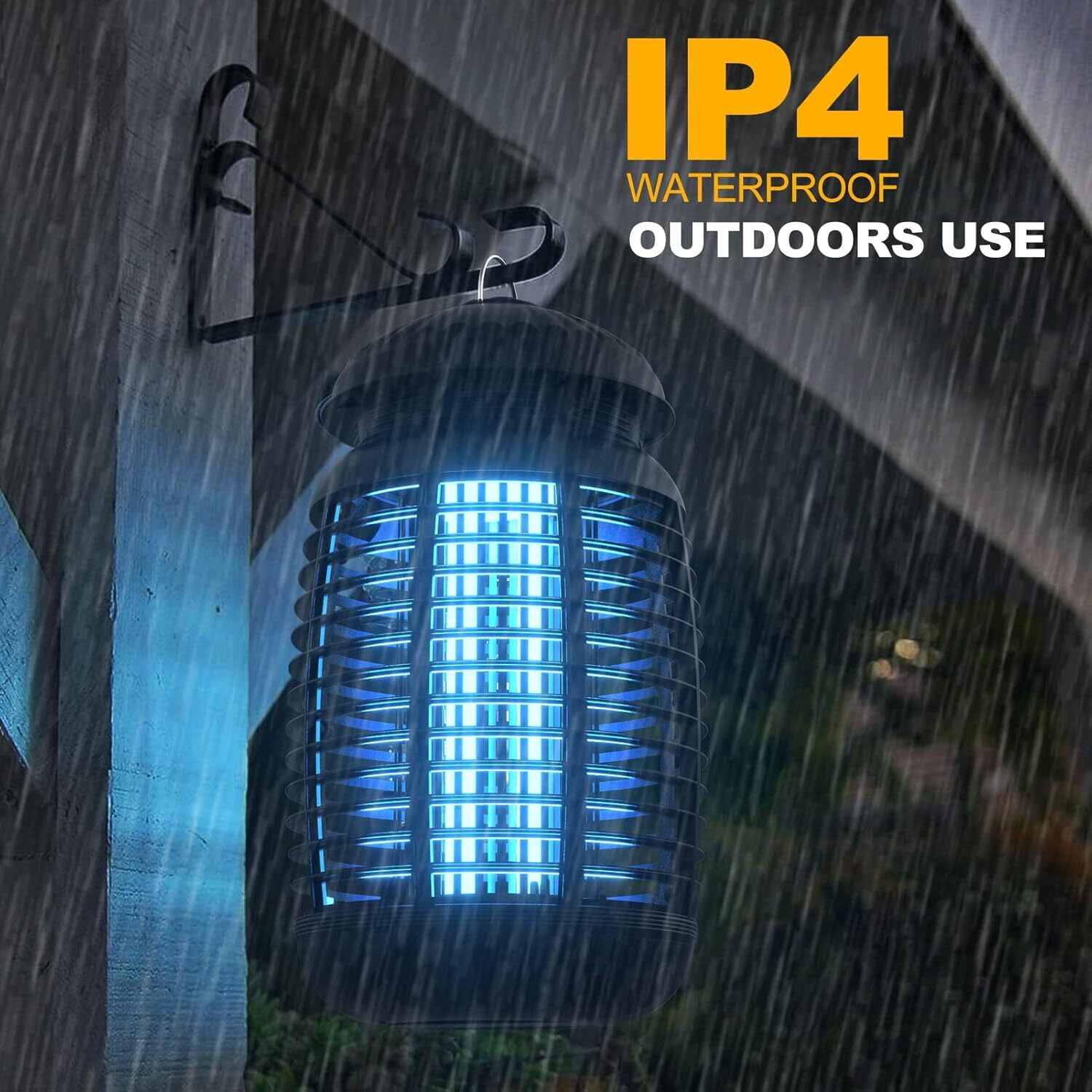 INVISBlUE Bug Zapper, Mosquito Zapper Fly Zapper for Outdoor &Indoor, Fly Traps for Backyard Patio