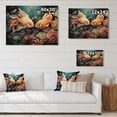 thumbnail image 4 of Designart "Fishing curious Waters III" Animals Print on Natural Pine Wood, 4 of 5