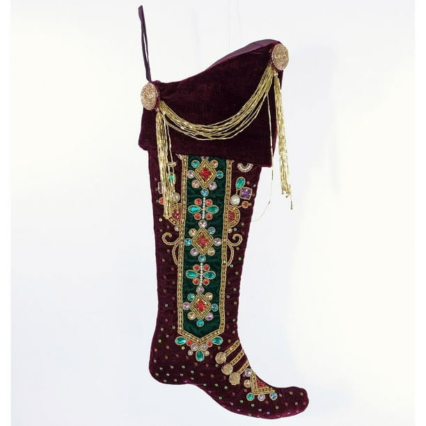 Katherine's Collection Nutcracker Boot Stocking