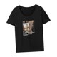thumbnail image 5 of Camiseta para mujer Camiseta de cuello redondo transpirable de verano para la playa Día de San Valentín XL, 5 of 7