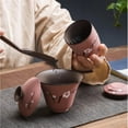 thumbnail image 3 of Kung Fu Travel Tea Set Japanese Style Teapot Tea Cup Small Set With Tray Simple One Pot 4 Cup Set Tea Set, 3 of 6