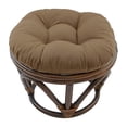thumbnail image 2 of Blazing Needles Repose-Pieds 18 Pouces Coussin en Sergé - Toffee, 2 of 3