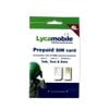 Lycamobile Plus USA Prepaid Sim Card (3-in-1)
