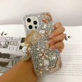 thumbnail image 2 of Compatible with OnePlus 7T PRO Glitter Case,Women Girls 3D Diamond Bag Pendant High Heel Crown Bling Glitter Shiny Crystal Rhinestone Protective Phone Case Cover, 2 of 6
