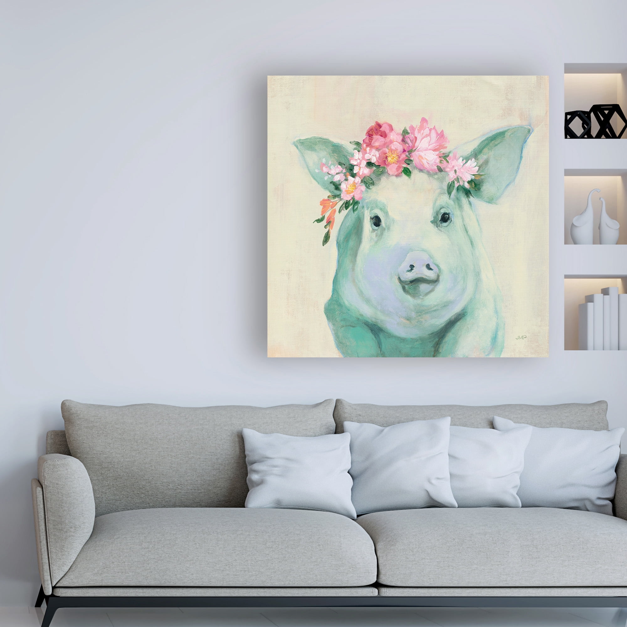 Trademark Fine Art 'Festival Girl IV' Canvas Art by Julia Purinton