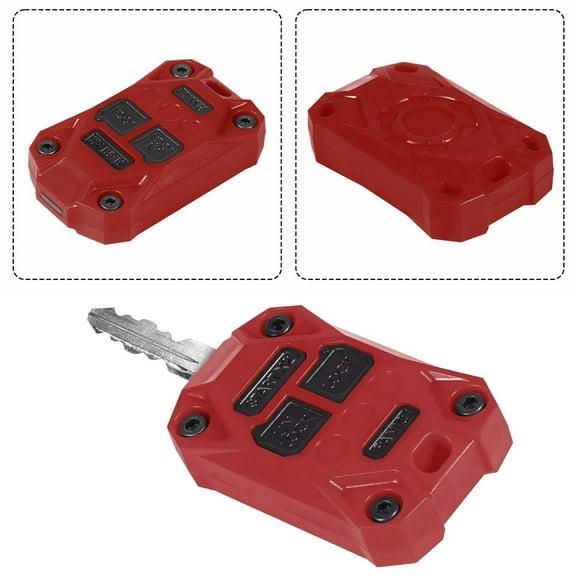 Car Key Case Cover Fob fit Jeep Wrangler JK 2007-2018 Plastic Shell Protector