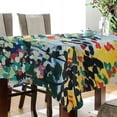 thumbnail image 4 of Yayeee Tablecloths for Rectangular Tables 54 x 54 inch Party Table Cover, Colorful Leaves, 4 of 6