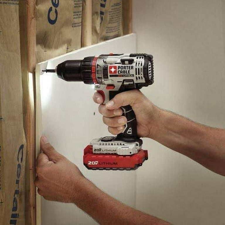 Porter Cable 20V MAX 1/2-in Drill with Battery Kit PCCK607LB from