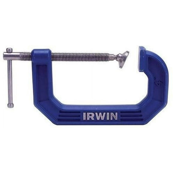 IRWIN Tools QUICK-GRIP C-Clamp, 2-1/2-inch, 1-3/8-inch Throat Depth 2025102