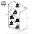thumbnail image 3 of Furinno CUBICLE Organisateur de Rangement à Dos Fermé 5 Cubes en Pin Ambré, 3 of 6