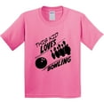 thumbnail image 3 of Inktastic This Kid Loves Bowling Youth T-Shirt, 3 of 5