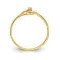 thumbnail image 2 of 14k Polished AA Diamond Ring in 14k Yellow Gold - Size 6, 2 of 3