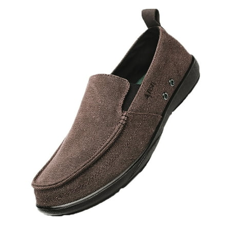 

TANGNADE Canvas Shoes Casual Shoes Men s Lazy Shoes Breathable Men s Lightweight Shoes