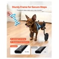 thumbnail image 4 of Dog Wheelchair for Back Legs, Adjustable 2 Wheels Pet Cart - Lightweight Mobility Aid for Disabled/Injured Dogs up to 22lbs, X-Small, 4 of 9