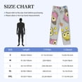 thumbnail image 4 of Sikiie Cartoon Owls Mens Pajama Pants Sleep & Lounge Pants, PJ Bottoms With elastic waistb and Pockets Medium, 4 of 6