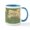 White/Blue Inside, variant on CafePress - Alaska (1897) Panoramic Map Mugs - 11 oz Ceramic Mug - Novelty Coffee Tea Cup