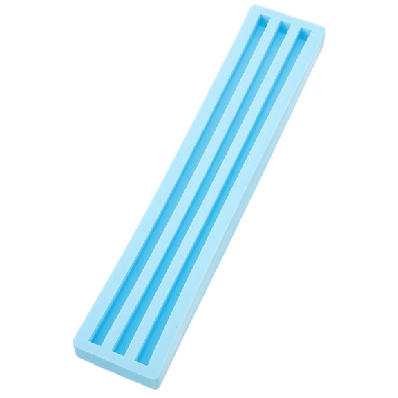 Hytrove Desktop Domino Holders 1Set Blue Silicone For Board Game Accessories And Game Support