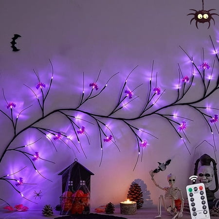 

Qiopertar Deals of the Week Halloween Decorative Rattan Lights LED Simulation Tree Lights Festival Decoration Lights up to 60% off Gifts Clearance