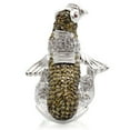 thumbnail image 3 of Luxe Jewelry Designs Women's Walrus Shaped Ring with Cubic Zirconia Multicolor - Size 7, 3 of 4