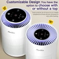 thumbnail image 5 of Aircillin AP070A Air Purifier 2-Pack for Room up to 765 Sq Ft with HEPA Filter, White, 5 of 9