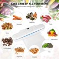 thumbnail image 5 of CHAO Máquina selladora al vacío de alimentos, Sellador al vacío automático con 10 bolsas, Máquina envasadora al vacío de alimentos portátil, Sistema de sellado Dispositivo sellador al vacío de aliment, 5 of 5