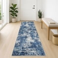 thumbnail image 5 of Brisasol Runner Rugs for Hallway 2x6 Blue Washable Carpet Runners Non-slip Kitchen Runners Abstract Indoor Floor Runners for Home Bedroom Entryway, 5 of 9