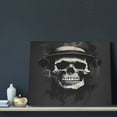thumbnail image 3 of Logiee Magician Hat Skull Print Canvas Wall Art ,Art Poster,Canvas Decorative Picture,Decor Wall Pictures for Living Room Bedroom Bathroom,Ready to Hang, 3 of 6