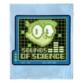 thumbnail image 3 of Cartoon Network's Dexter's Laboratory Sounds Of Science Kids Silk Touch Throw Blanket, 50 x 60 inches, 3 of 5