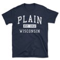 thumbnail image 1 of Plain Wisconsin Classic Established Men's Cotton T-Shirt, 1 of 1