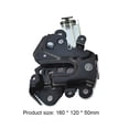 thumbnail image 3 of Ygjytge Cerradura Del Respaldo Del Coche Cerradura Del Asiento Del Coche Acero Inoxidable ABS para CRV (derecha), 3 of 9