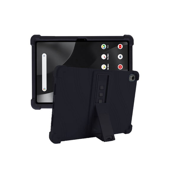 Silicone Case for onn 11 inch 2024 Model, Soft Flexible Shockproof Protective Tablet Cover, Anti-Scratch & Lightweight Slim Design-Black