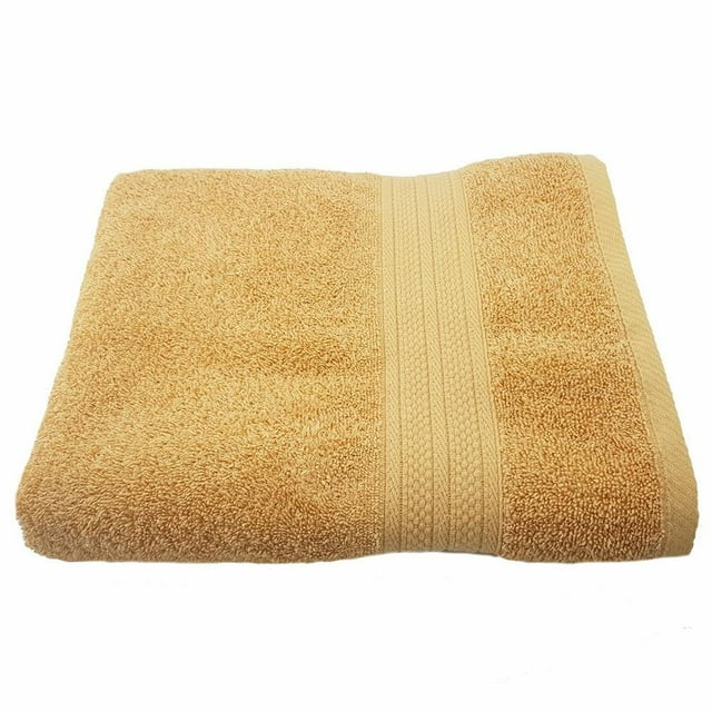 Toalla para Baño Cottonella Medio Cuerpo 70 x 130 cm Mostaza