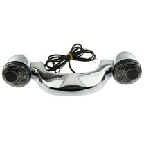 Rear Chrome Turn Signal Running Brake Bar Brake Light Fit For Harley FLHX FLHR