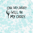 thumbnail image 4 of Inktastic One Day, Daddy Will Be My Caddy Kids Golfing Boys or Girls Toddler T-Shirt, 4 of 5