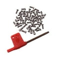 thumbnail image 7 of 50Pcs For M3 X 8Mm Insert Torx Screw For Carbide Inserts Lathe Tool& Screwdriver YIWEI, 7 of 7