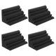 thumbnail image 4 of 4Pcs Useful Corner Bass Trap Sound Absorbing Acoustic Foamed Tile for Studio, 4 of 4