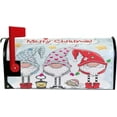 thumbnail image 2 of Three Cute Gnomes Christmas Magnetic Mailbox Cover MailWraps Garden Yard Home Decor for Outside Oversized-25.5" x20.8", 2 of 5