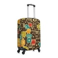 thumbnail image 3 of Naloa Robot and Monsters Elastic Suitcase Protector, Travel Suitcase Protector Cover Fits 18-32in Suitcase - Medium, 3 of 9