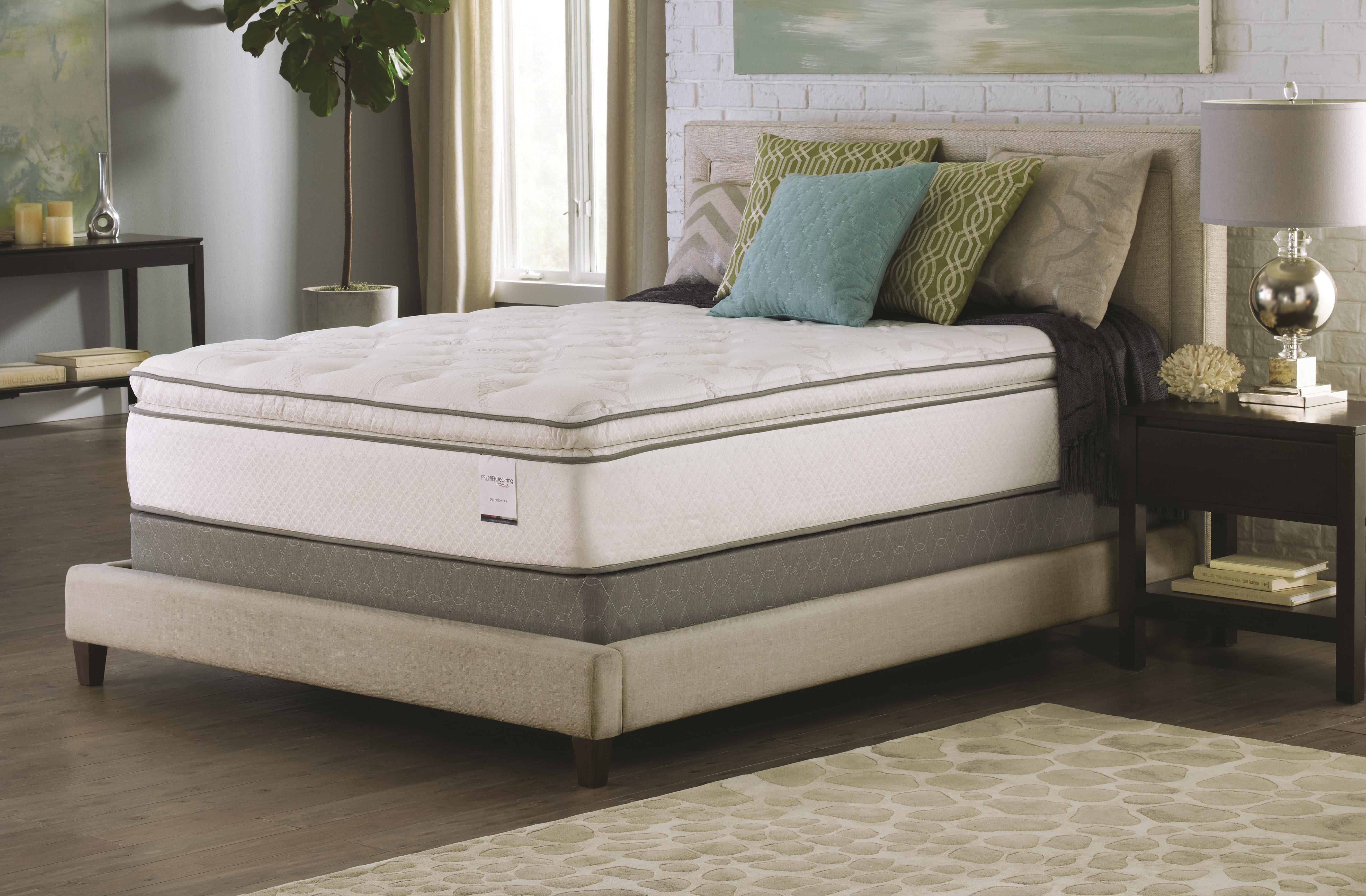 melrose place queen size double pillow top mattress