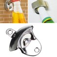 thumbnail image 3 of Paquete de 6 abridores de botellas montados en la pared, abridores de botellas de acero inoxidable, 3 of 5